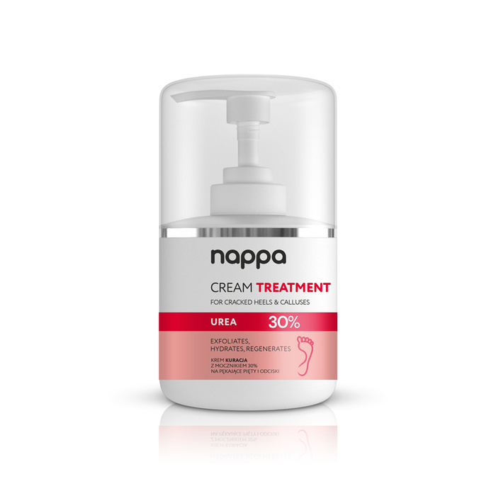 Pflege Creme für rissige Fersen und Schwielen Nappa mit 30% Urea 250 ml