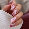 Pink cat eye nails - pink glow and feminine charm