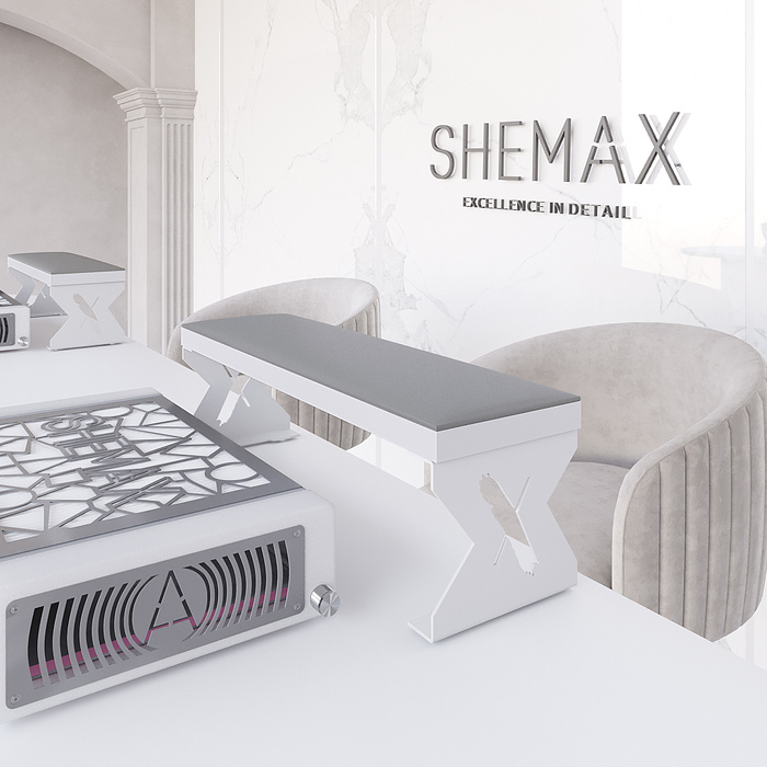 SHEMAX Podstawka do manicure Comfort - Gray