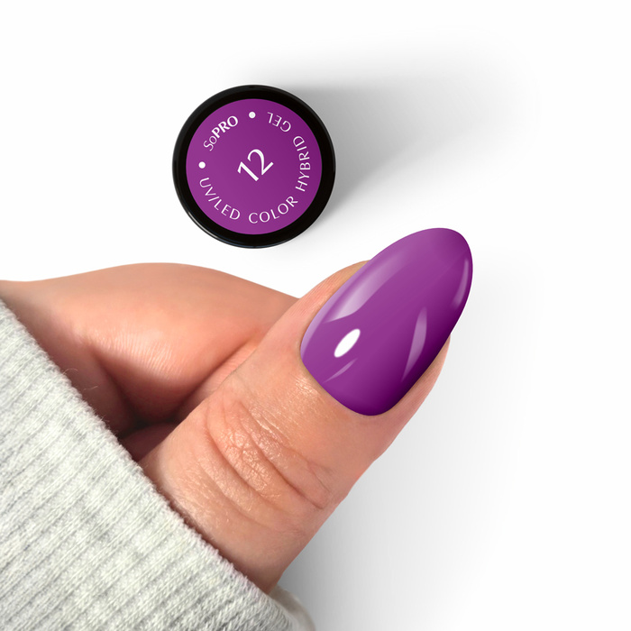 SoPRO UV/LED Color Hybrid Gel *12 HEMA FREE 7 g