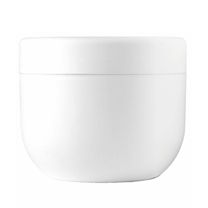 White 500 ml plastic jar for Masks - for Professional cosmetics