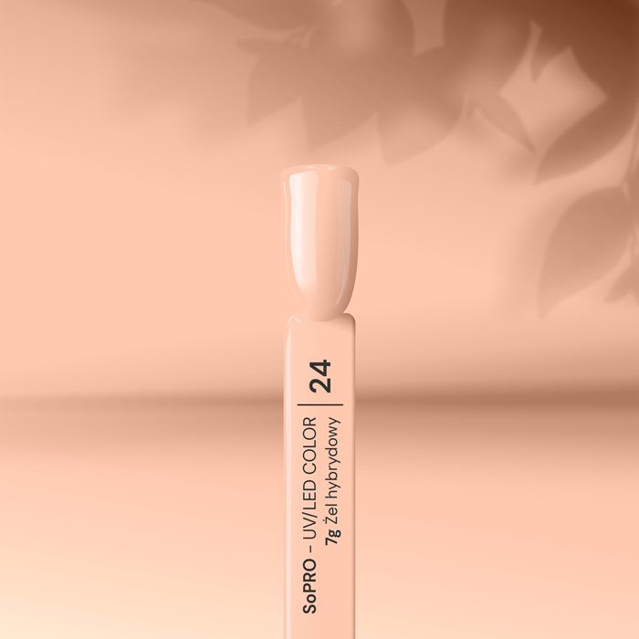 UV/LED Color Hybrid Gel SoPRO 24 Sandy Glow 7 g