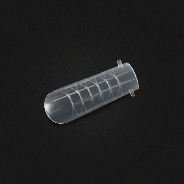 Top Dual Forms Clear Square - 100 pcs