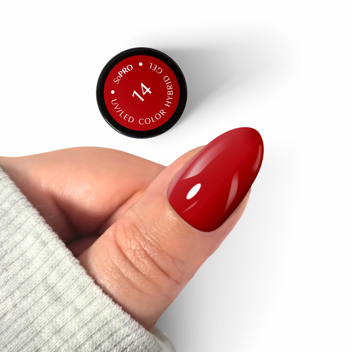SoPRO UV/LED Color Hybrid Gel *14 HEMA FREE 7 g