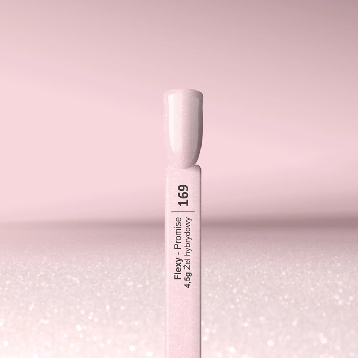 Flexy Hybrid Gel nail polish 169 Frosted Blush 4.5 g