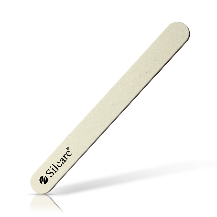 Nail file Silcare STRAIGHT 100/100 white
