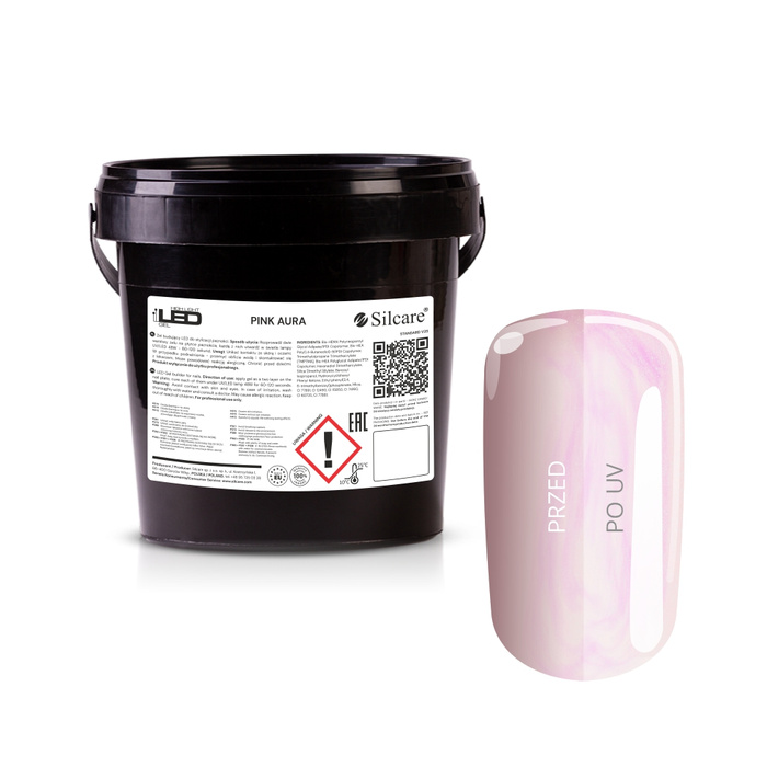 Gel Led Alta Luce Rosa Aura 1 kg