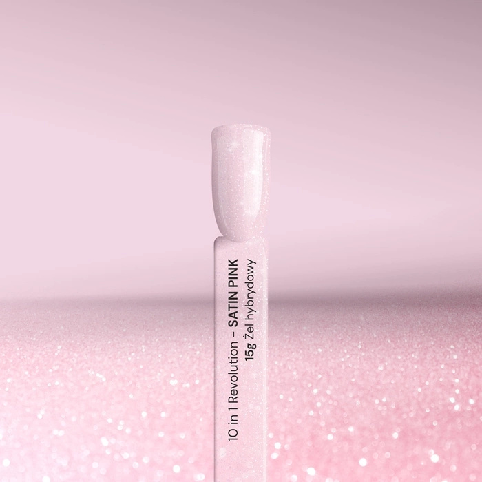 Base ibrida per unghie 10in1 Revolution Satin Pink 15 g