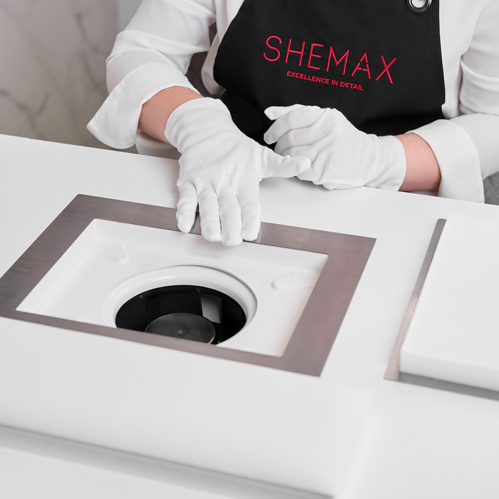 SHEMAX Style V Pro - built-in dust collector