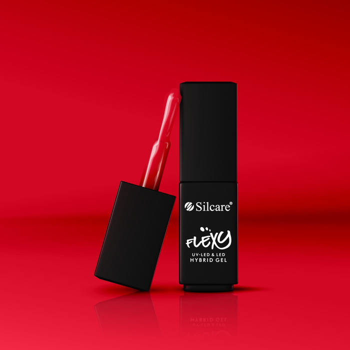 Lakier hybrydowy Flexy 126 Czerwona Porzeczka 4.5 g