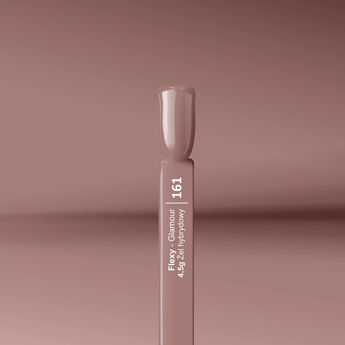 Lakier hybrydowy Flexy 161 Latte Brown 4.5 g