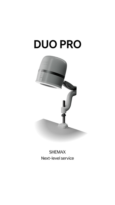 SHEMAX DUO PRO - Staubabsauger mit Ringlampe