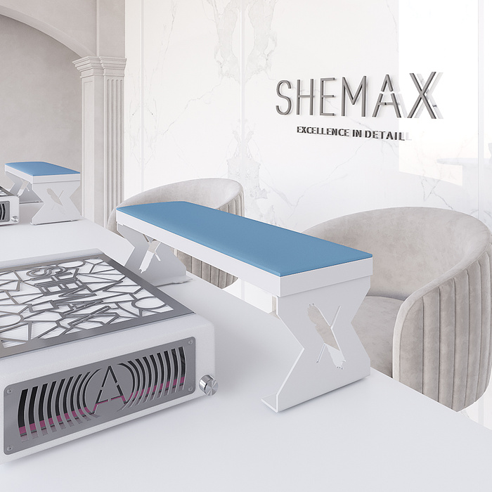 SHEMAX Podstawka do manicure Comfort - Blue