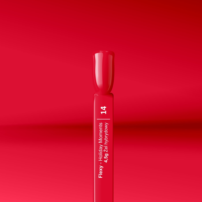 Smalto semipermanente Flexy 14 Rosso Classico 4.5 g