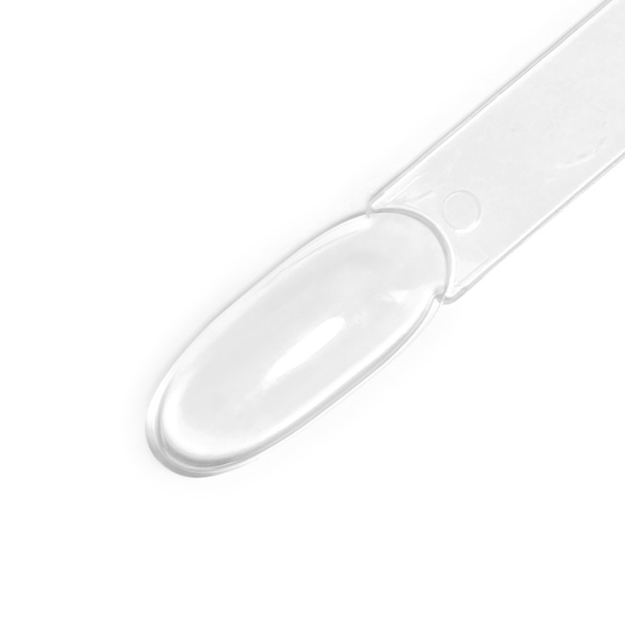 Wzornik do paznokci Wachlarz Owal Przezroczysty