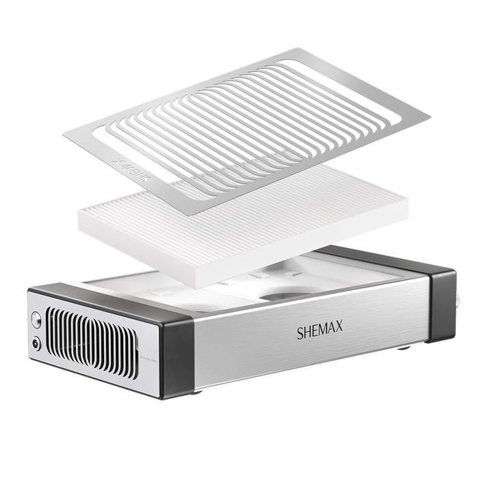 SHEMAX Style PRO - Aspiratore per Polvere Nero
