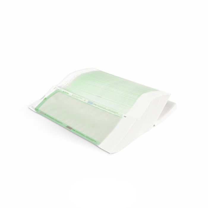 Buste per la sterilizzazione degli strumenti in autoclave 90x230 mm 200 pz.