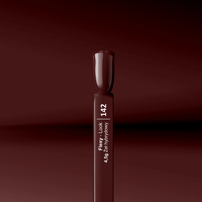 Smalto semipermanente Flexy 142 Bordeaux Cioccolato 4.5 g