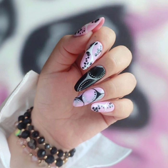 Flexy Hybrid Gel nail polish 60 Black Pearl 4.5 g