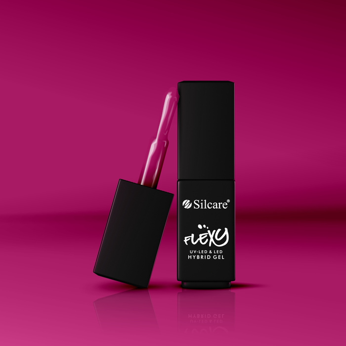 Flexy Hybrid Gel nail polish 35 Raspberry Velvet 4.5 g