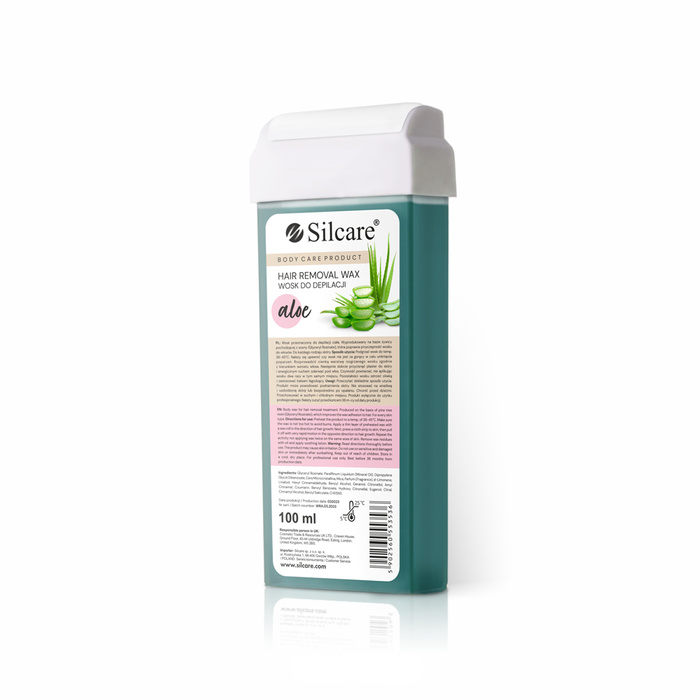 Wosk do depilacji w rolce Aloe Vera 100 ml