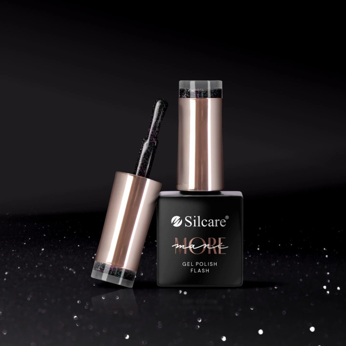 Lakier hybrydowy maniMORE Flash Midnight Dark Matter 10 g