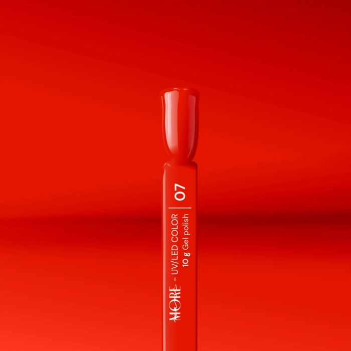 Lakier hybrydowy maniMORE 07 Scarlet Energy 10 g