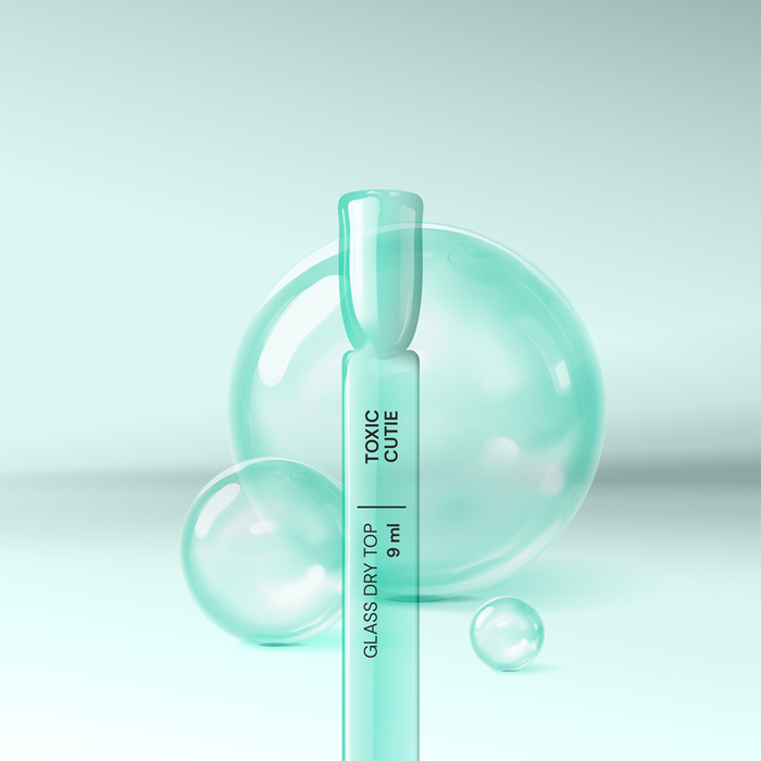 Glass DRY TOP Semi-transparent Toxic Cutie 9 ml 