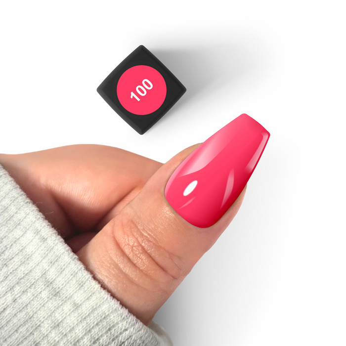 Flexy Hybrid Gel nail polish 100 Barbie Pink 4.5 g