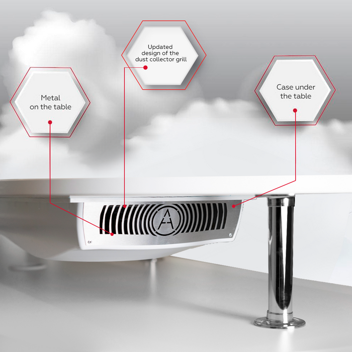 SHEMAX Style V Pro - built-in dust collector