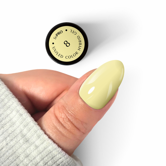 SoPRO UV/LED Color Hybrid Gel *8 HEMA FREE 7 g