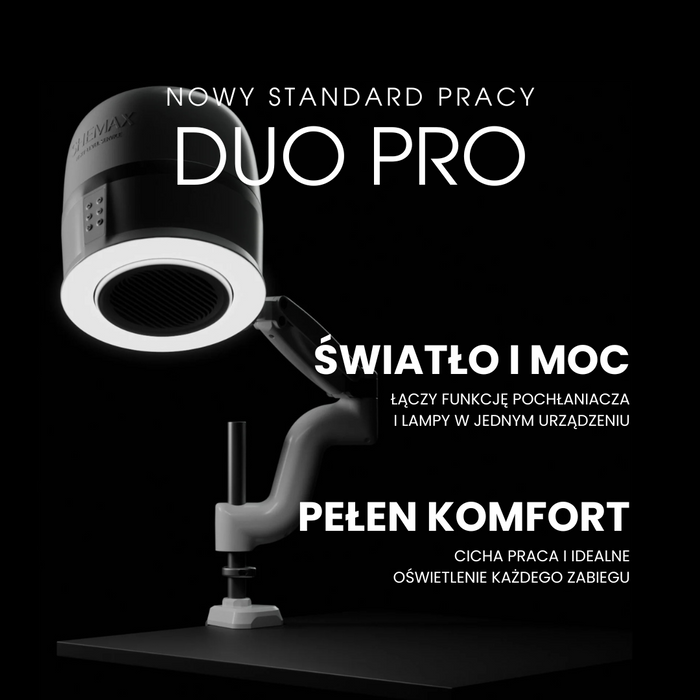 SHEMAX DUO PRO - Staubabsauger mit Ringlampe