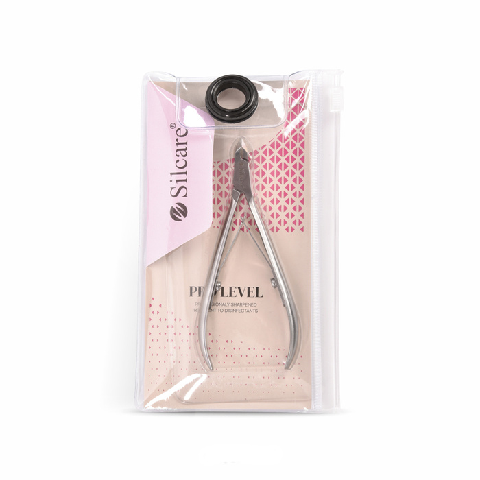 Precise double-spring cuticle and nail nippers 5 mm satin