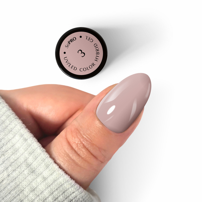 SoPRO UV/LED Color Hybrid Gel *3 HEMA FREE 7 g