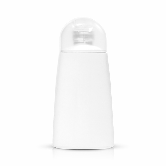 White bottle 160 ml with flip-top cap - A simple everyday choice