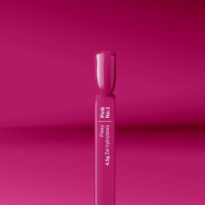 Smalto Flexy Hybrid - Rosa n. 1 Magenta 4.5 g