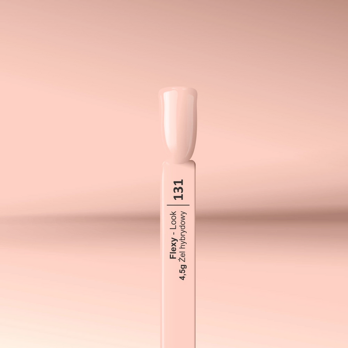 Lakier hybrydowy Flexy 131 Jasny Nude 4.5 g