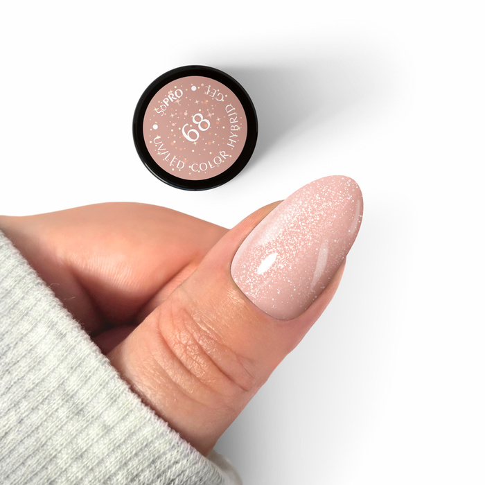Lakier hybrydowy SoPRO 68 Marzipan Glow 7 g