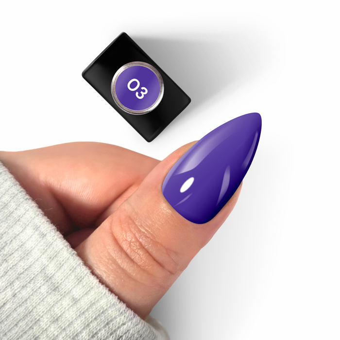 UV Nagellack maniMORE 03 Royal Plum 10 g