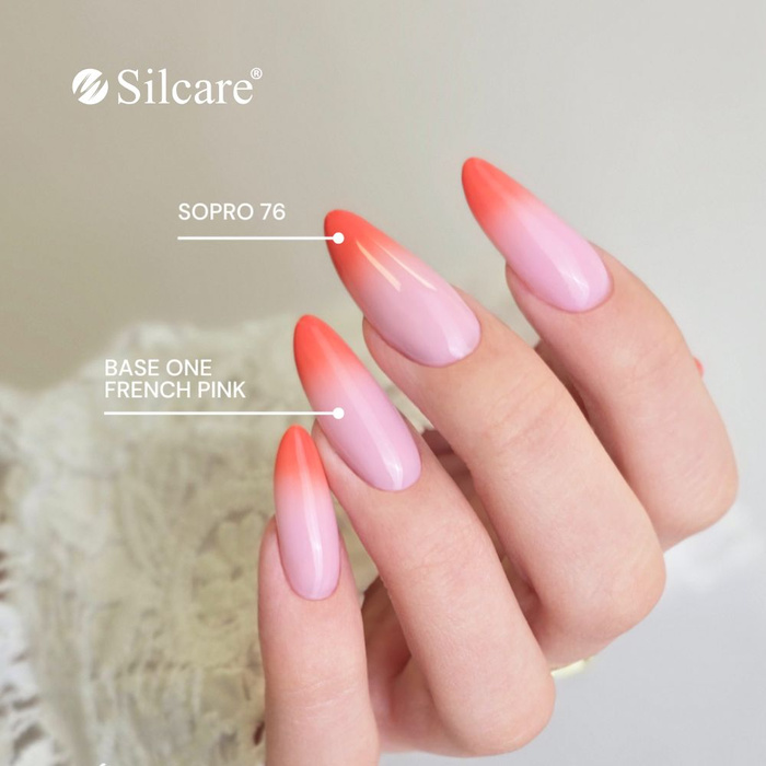 Ombre rosso sulle unghie - un classico in versione romantica