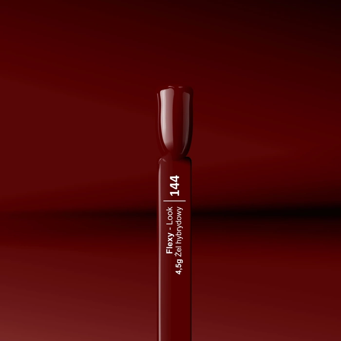 Smalto semipermanente Flexy 144 Bordeaux 4.5 g