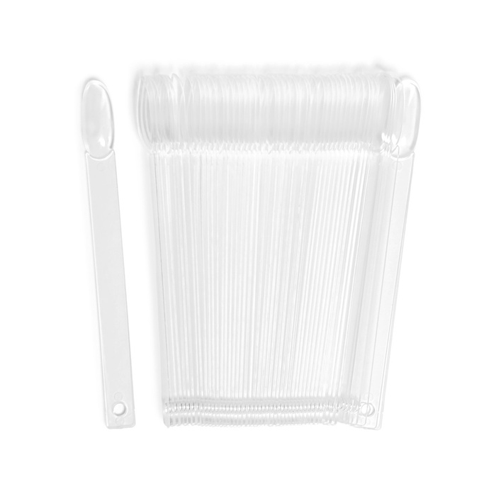 Wzornik do paznokci Wachlarz Owal Przezroczysty