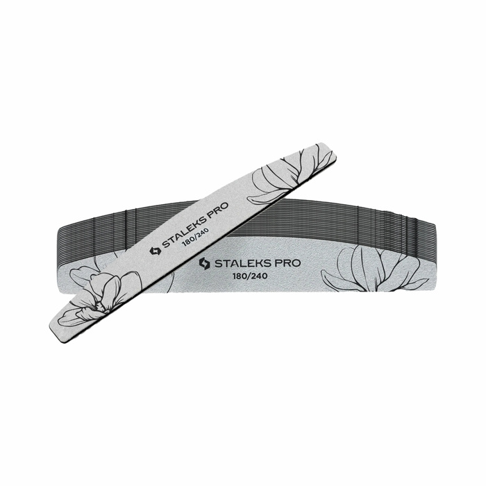 Mineralische Halbmond-Nagelfeile EXPERT 40 180/240 (25 Stück)