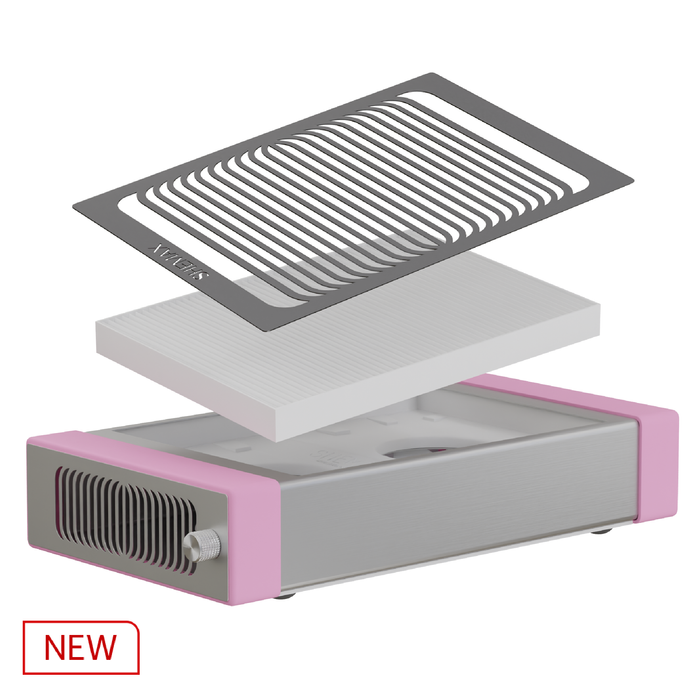 SHEMAX Style PRO - Aspiratore di polvere Neon Light Pink