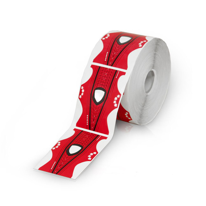 Nagelformen DS05 Rot beidseitig 100 Stk.