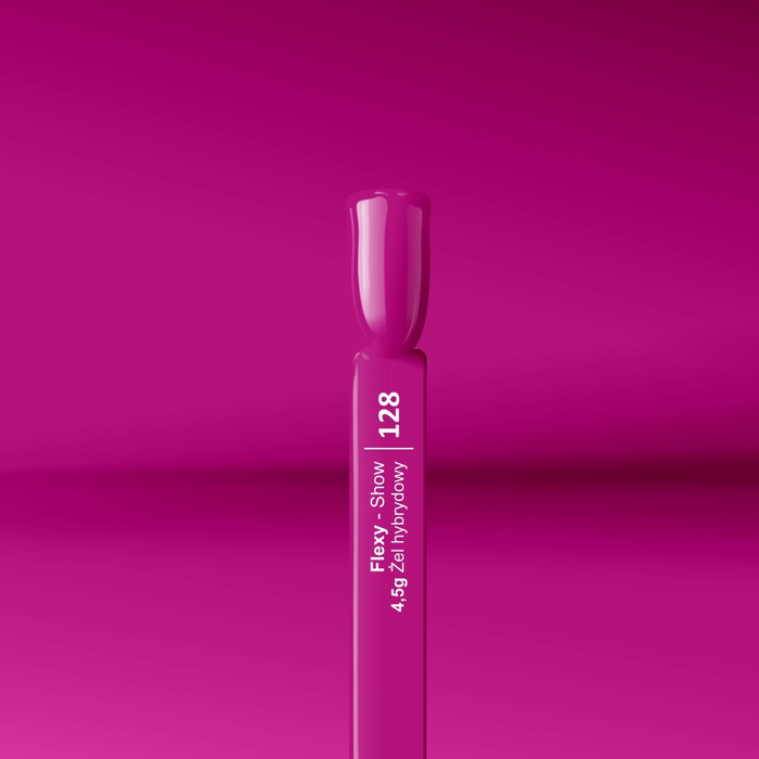 Smalto semipermanente Flexy 128 Fucsia Intenso 4.5 g