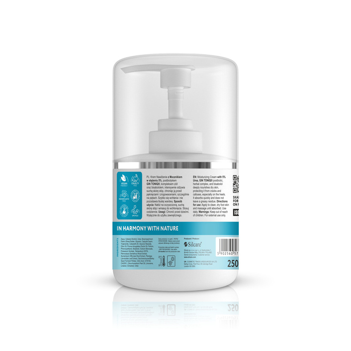 Krem nawilżenie na suche stopy Nappa Mocznik 5% 250 ml