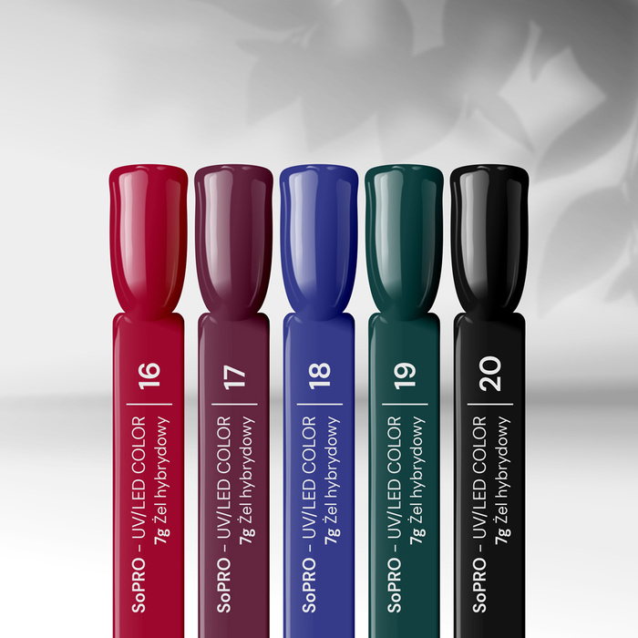 SoPRO UV/LED Color Hybrid Gel *16 HEMA FREE 7 g