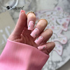 Peony nails - delicate manicure with a floral design