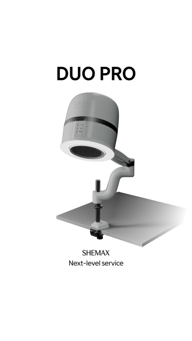 SHEMAX DUO PRO - Staubabsauger mit Ringlampe